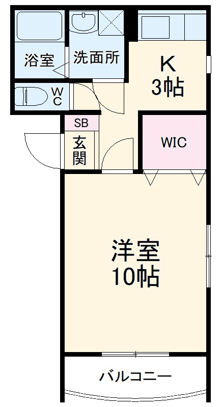 サン ウィステリアの間取り