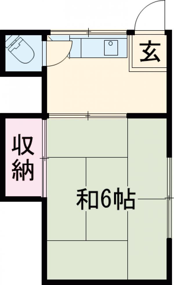 梅村荘の間取り