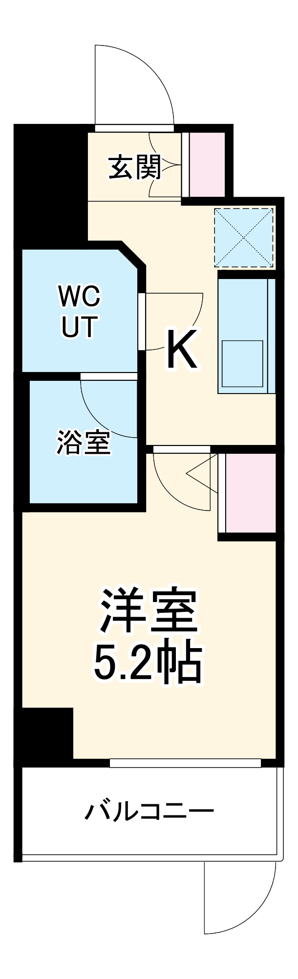 クラリッサ新綱島の間取り