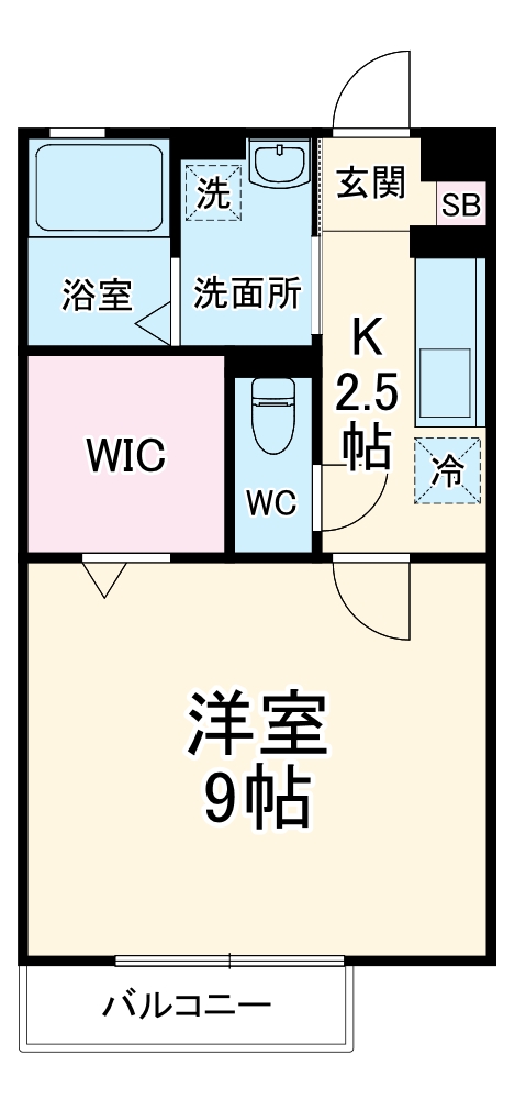 リビングタウン三橋の間取り