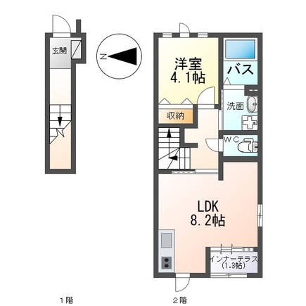 アウル文京町の間取り