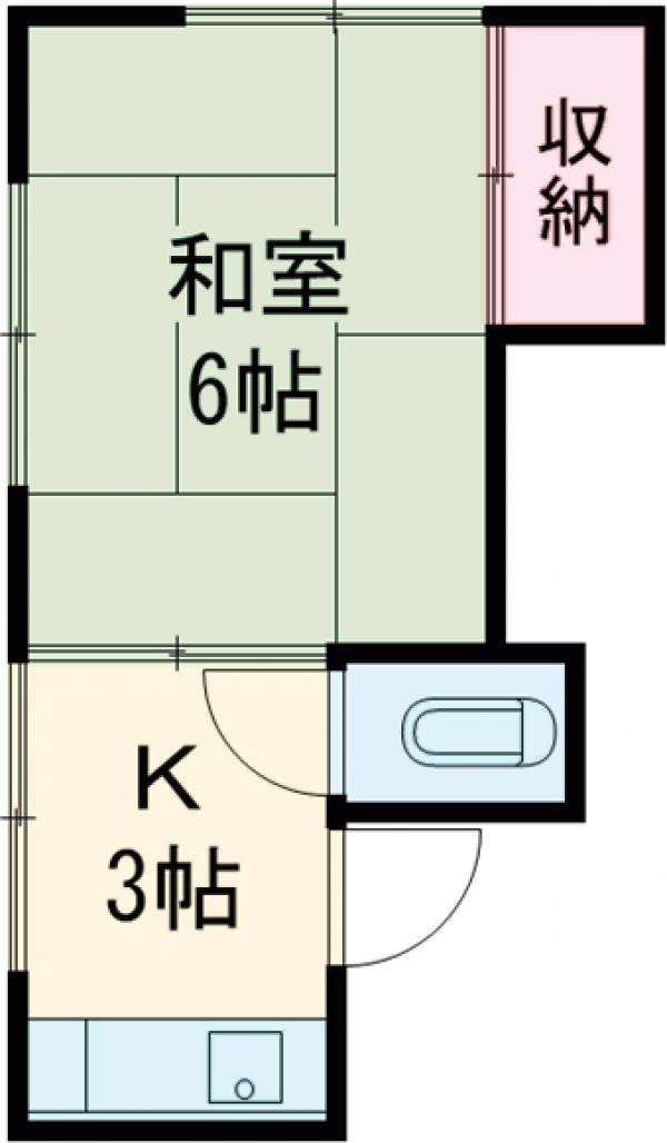 梅村荘の間取り