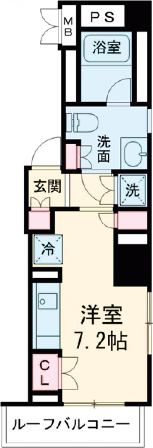 プライムアーバン長原上池台の間取り