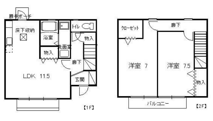 セ・ラポーゼの間取り