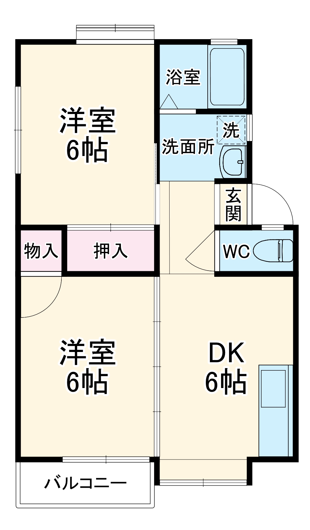 ヒルストーンの間取り