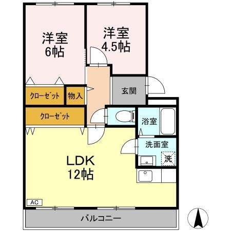 パティエール上本郷の間取り