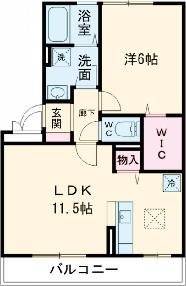 グラン ボヌールの間取り