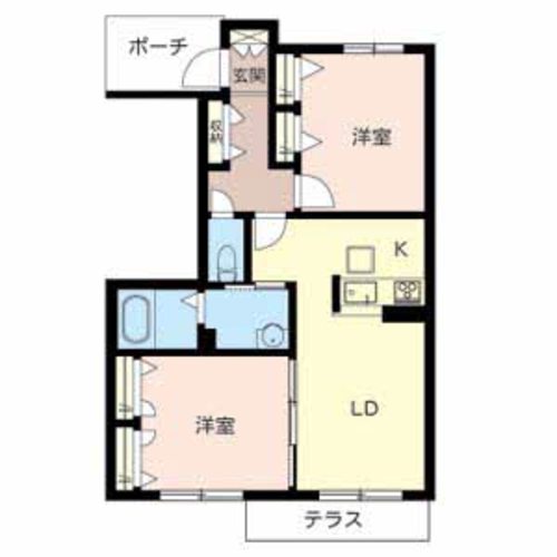 シャーメゾン エンジェルの間取り