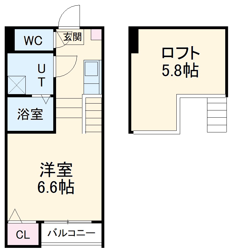 stage 黒門町の間取り