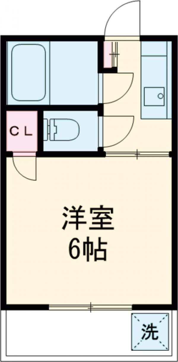 コーポエクシードの間取り