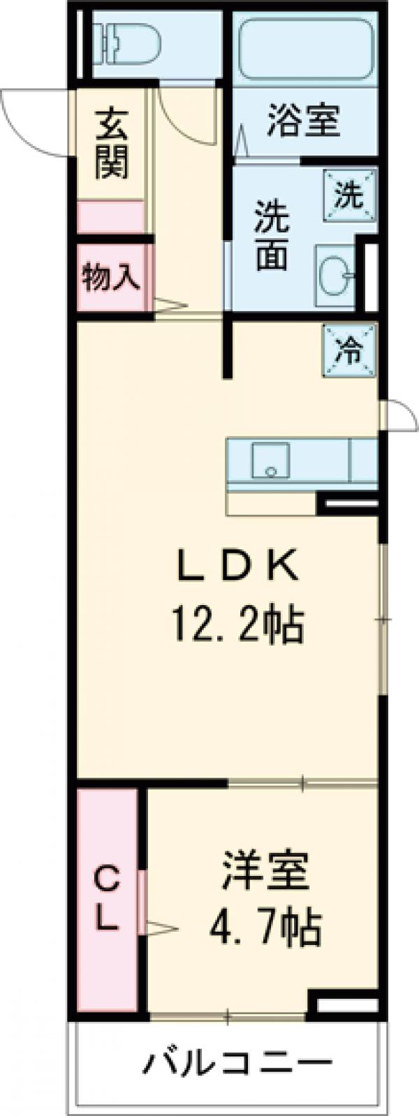 D-room桜の間取り