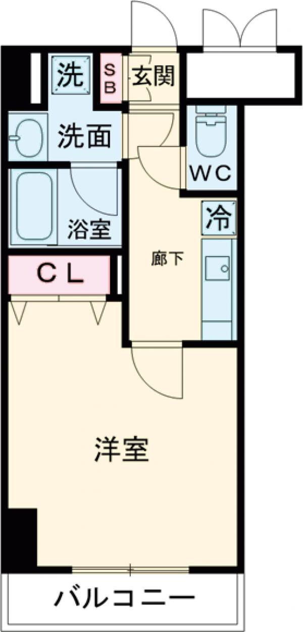 メインステージ西葛西Ⅱの間取り