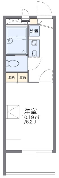 レオパレス龍庵の間取り