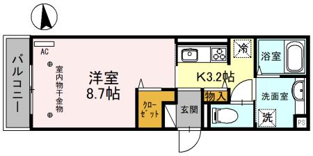 グランエスポワールの間取り