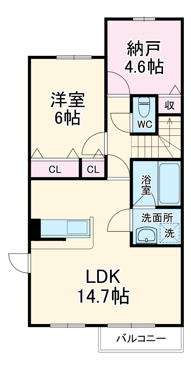 リマーレ道徳の間取り