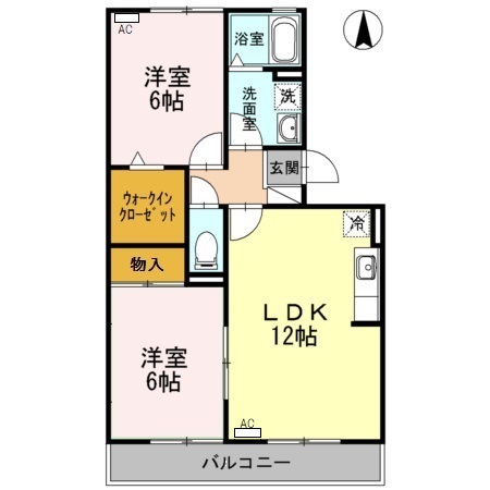 プリムヴェールの間取り