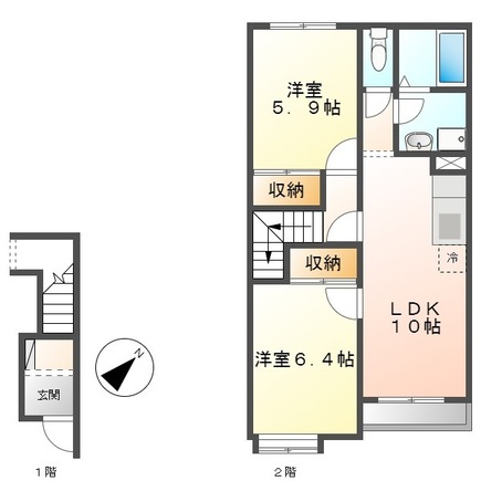 フェルマータの間取り
