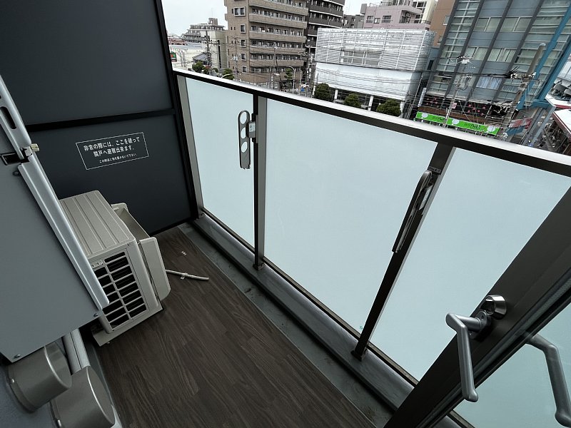 12/28 バルコニー