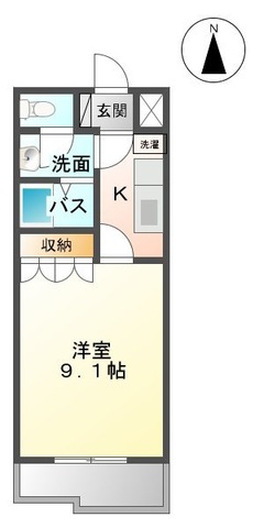 MARINE FORT(マリン フォート)の間取り