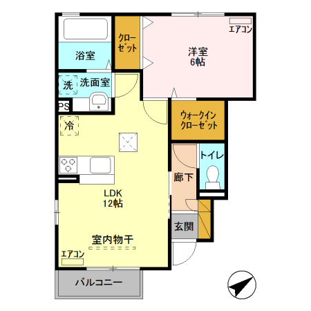 ショウ キャッスルの間取り