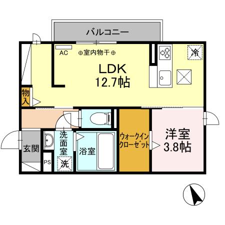 アンジュの間取り