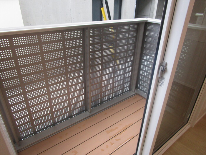 10/16 バルコニー