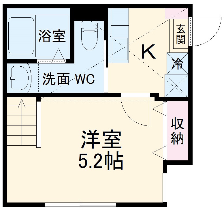 ブラウニーの間取り