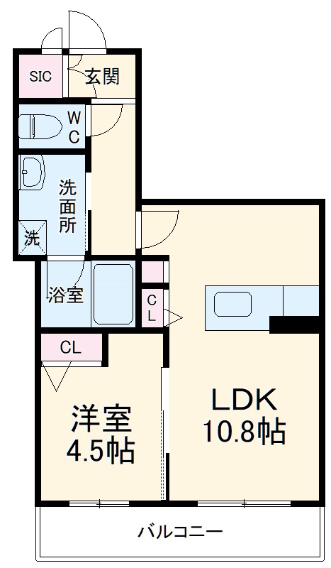 Crescentの間取り