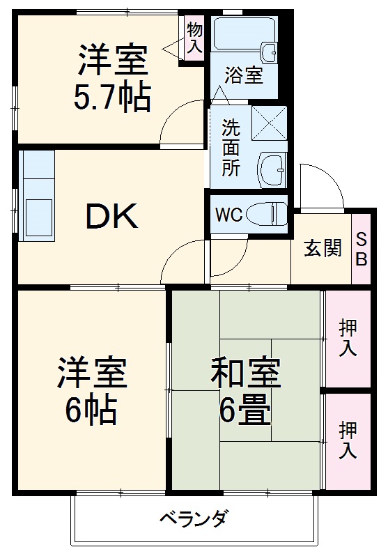 グリーンヒル光の間取り