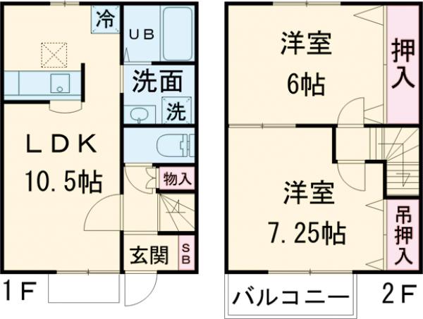 ラポール・シャルマンの間取り