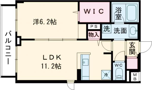 AIFLAT方南町の間取り