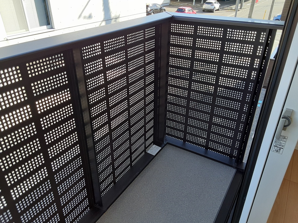 12/30 バルコニー