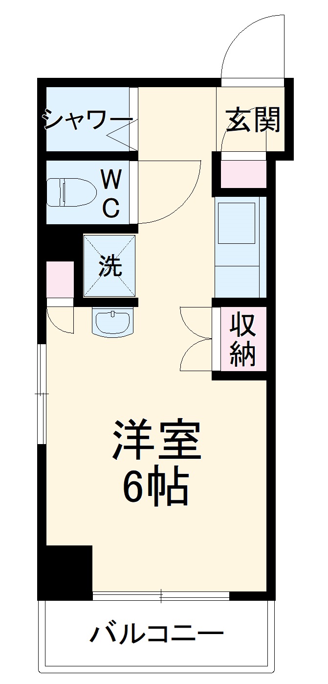 シーサイドビラ鵠沼の間取り