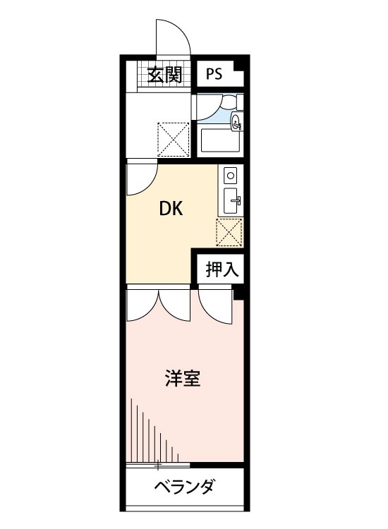レナジア鶴ヶ島の間取り