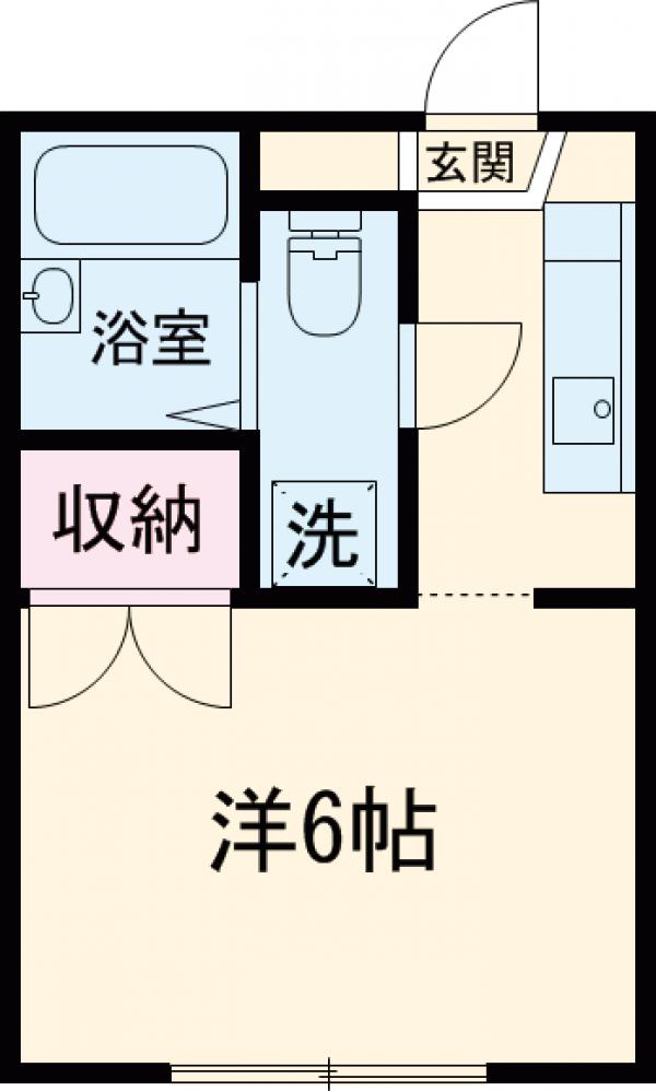 チェリーハイツつくばの間取り
