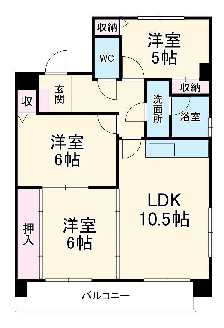 メゾン志水の間取り