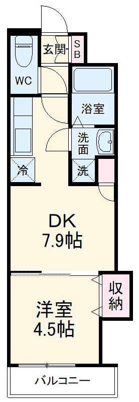 カイテキースⅣの間取り