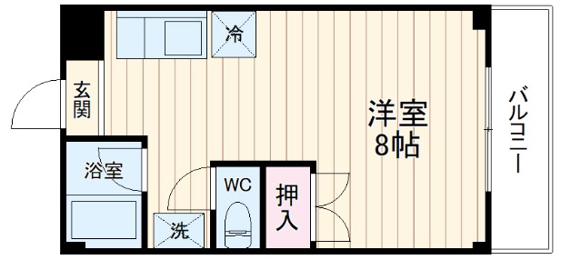 セントラルコーワの間取り