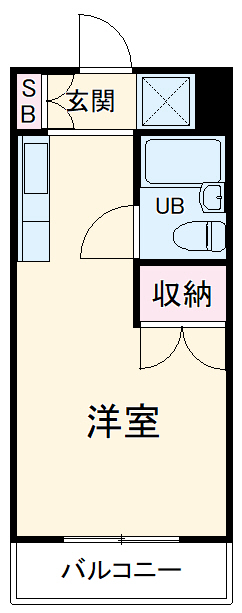 キャンパスシティー弥生の間取り