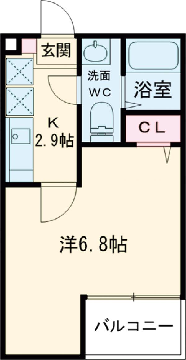 アリエッタの間取り