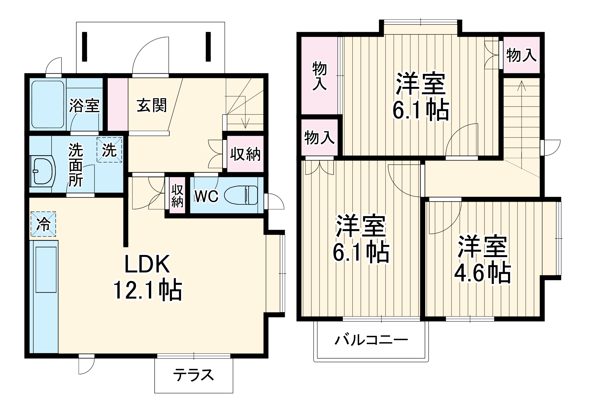 グランドール梶ケ谷の間取り