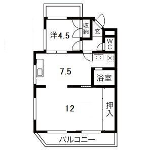 バーダックの間取り