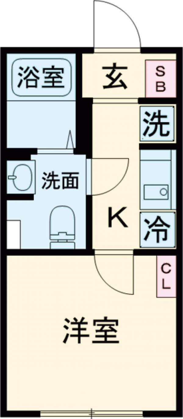レピュア綾瀬レジデンスの間取り