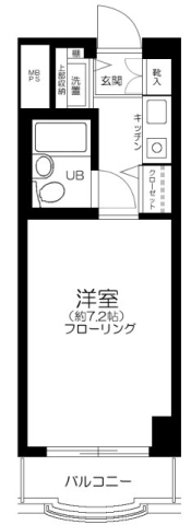 パーク・ノヴァ横浜・参番館の間取り