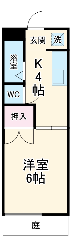 エステートツゲⅠの間取り