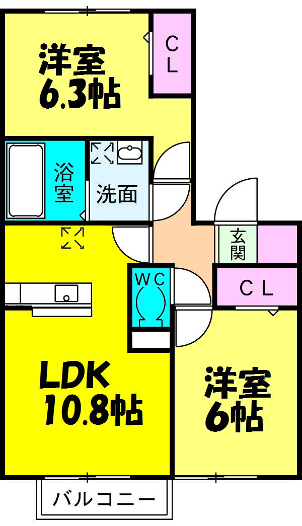 2/30 間取