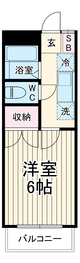 アヴィオンⅠの間取り
