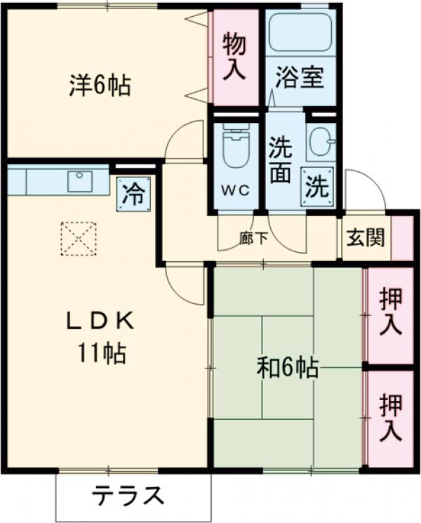 リッツハウスの間取り