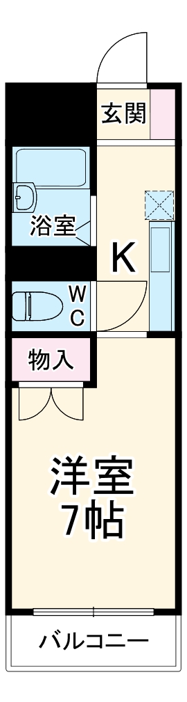 カンマルージュの間取り