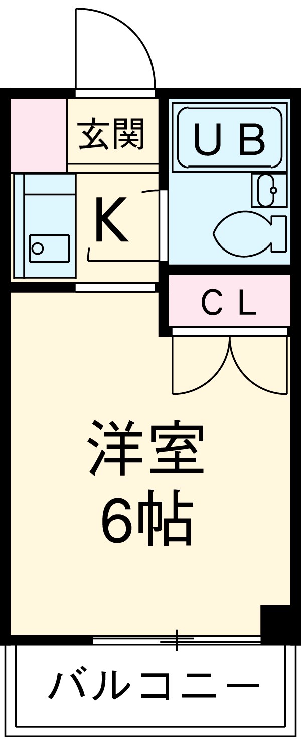 メゾン平田の間取り